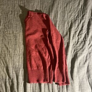 Banana Republic Red V-Neck Sweater